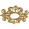 Ekena Millwork Dijon Architectural Grade PVC Pierced Ceiling Medallion, Gold, 34"OD x 11"ID x 1"P CMPP34DISGO - alternate 3